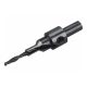 Extol Premium fafúró süllyesztővel (konfirmátor csavar előfúró), 6 mm, 3,5mm fúróhoz, HSS