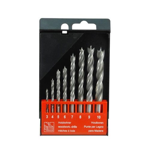 Extol Premium fafúró készlet 8 részes 3-10mm