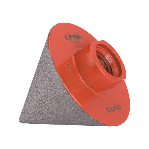 Extol Premium lyukmaró, kúpos (lyuktágító/lyukfúró/furat csiszoló) csempére, gyémánt bevonat; 50mm × M14, sarokcsiszolóra
