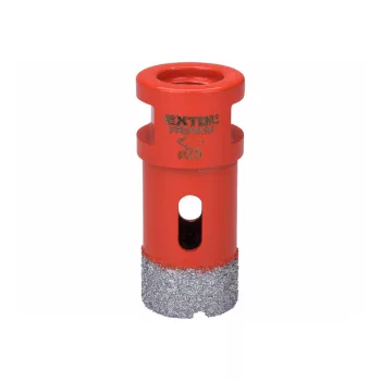   Extol Premium körkivágó csempére, gyémánt vágóél; 25mm × M14, sarokcsiszolóba fogható