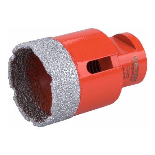 Extol Premium körkivágó csempére, gyémánt vágóél; 40mm × M14, sarokcsiszolóba fogható