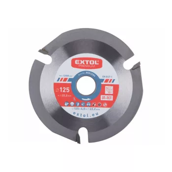 Extol Premium körfűrészlap fához 125x22,2x4mm 3 fog