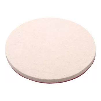   Extol Premium polírkorong, fehér, báránybőr (gyapjú); 150 mm, 7 mm vastag, tépőzáras