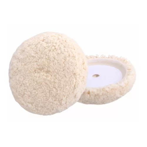 Extol Premium polírkorong, báránybőr (gyapjú), négyrétegű, 100%, T240, 190 mm; tengely: 22 mm + 1