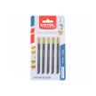 Extol Premium dekopírlap, 5db, univerzális befogás, HCS; 75×8×1,5mm, 2,5mm fogtáv, köszörült, for