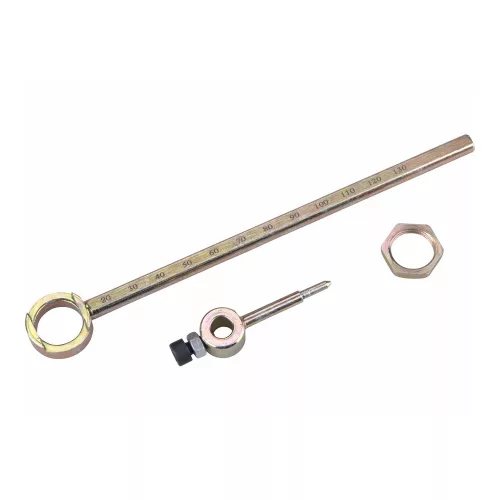 Extol Premium fém megvezető elem / körzőszár a 8813651 lemezvágó fejhez; 20-150 mm, 360 fokban körbeforgatható