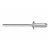 Extol Premium popszegecs készlet alu, 1000 db, méret: 4,0×9,6 mm