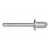 Extol Premium popszegecs készlet alu, 250 db, méret: 6,4×8 mm