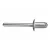 Extol Premium popszegecs készlet alu, 250 db, méret: 6,4×9,6 mm