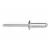 Extol Premium popszegecs készlet alu, 250 db, méret: 6,4×19,0 mm