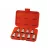 Extol Premium bitdugófej készlet, 9db, TORX, 1/2"×55mm (T20-25-27-30-40-45-50-55-60), CrV/S2