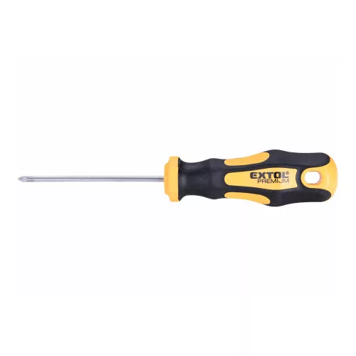 Extol Premium mágneses lapos csavarhúzó PZ0×75mm