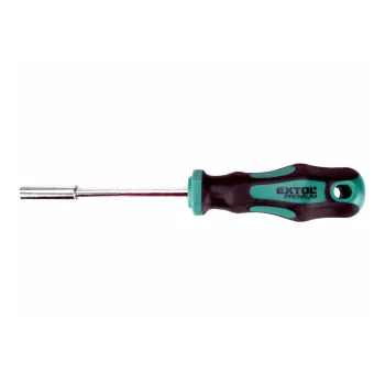  Extol Premium csavarhúzó markolat, mágneses csavarbehajtóval 1/4"x100mm