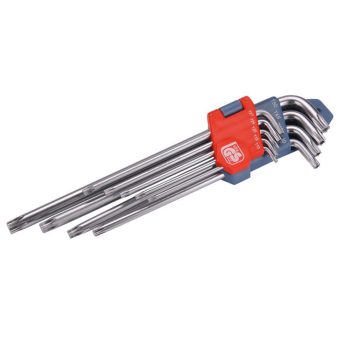   Extol Premium torx kulcs készlet extra hosszú 9 részes T10-T50