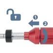 Extol Premium nyomaték csavarhúzó BIT-ekhez, 1/4", 1 - 6 Nm, pontosság: +/- 7%