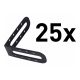 Extol Premium sarok profil lapszintezőhöz (8845010 csempeszintezőhöz) készlet 25 db, 60×60mm