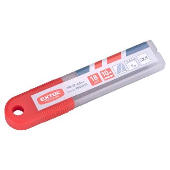   Extol Premium fogazott pótpenge tapétavágó késhez, 10db/cs