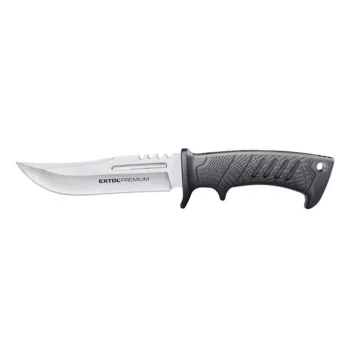  Extol Premium rozsdamentes acél vadász és túrakés 275/150mm