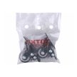 Extol Premium készülékgörgő 2 db, önbeálló, rögzítőfékkel, fekete PVC, golyóscsapággyal, 40mm