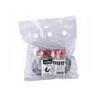 Extol Premium készülékgörgő 2 db, önbeálló, szürke gumi, 50mm, golyóscsapággyal, max. teherbírás:27kg/db