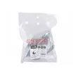 Extol Premium készülékgörgő 2 db, önbeálló, rögzítőfékkel, szürke gumi, 50mm, golyóscsapággyal
