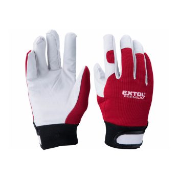   Extol Premium kesztyű, sertésbőr tenyérrész,/ SPANDEX kézhát, 11