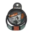 Extol Premium számzáras kerékpár lakat 10x650mm