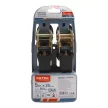 Extol Premium kampós rakományrögzítő gurtni 2db Max. 800kg 5mx25mm