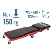Extol Premium 2-funkciós szerelőszék, és autó-aláfekvő ágy, gurulós, max.: 150 kg