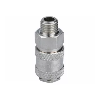  Extol Premium gyorscsatlakozó-hüvely, külső menettel, 1/4"