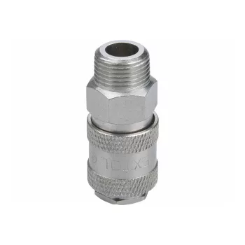   Extol Premium gyorscsatlakozó-hüvely, külső menettel, 3/8"
