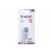 Extol Premium gyorscsatlakozó-hüvely, külső menettel, 1/2"