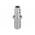 Extol Premium gyorscsatlakozó-dugó, tömlővéggel, 1/2", 12mm