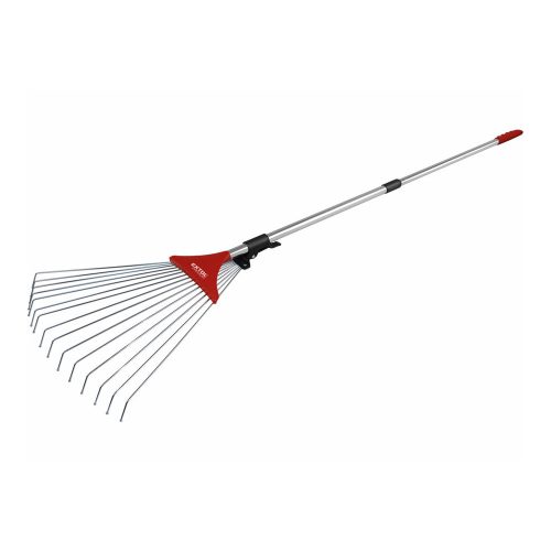 Extol Premium lombseprű, teleszkópos fém nyéllel, hossza 80-158cm, szélessége 18-59cm, műanyag rö