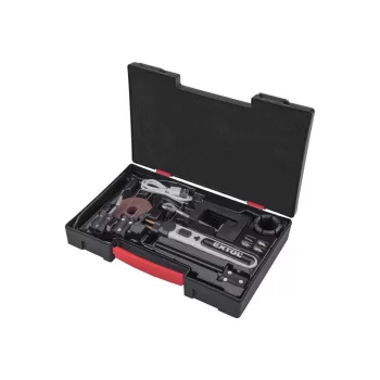   Extol Premium akkus polisztirolvágó 4V 2,0Ah akku tartozékkészlettel, szerszámdobozban