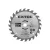 Extol Premium tartalék körfűrészlap a 8891822 géphez, keményfémlapkás, 165×2,3×16mm, 24T