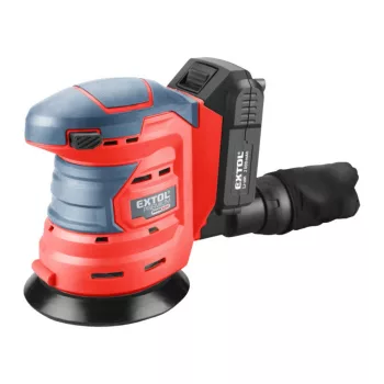 Extol Premium akkus excentercsiszoló 20V 2,0Ah 125mm