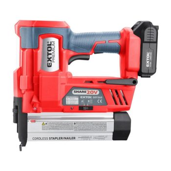 Extol Premium akkus szögbelövő 20V 2,0Ah