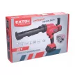 Extol Premium akkus kinyomópisztoly gép, Share20V, 20V, Li-ion, 1db akku, 1db töltő, 2000 mAh, 30