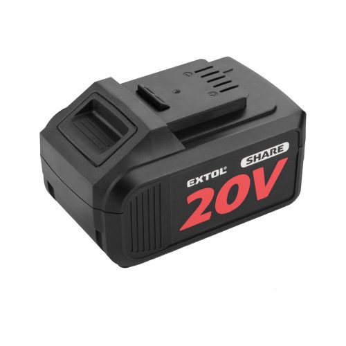 Extol Premium tartalék akku 20V, Li-ion, Share20V, 6000mAh
