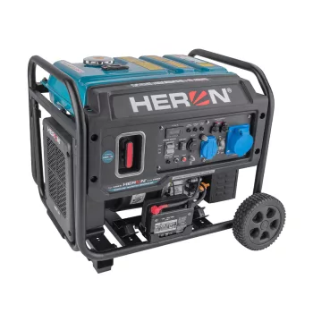   Heron benzinmotoros áramfejlesztő, 6 kVA, 230V, 1 fázisú, inverteres