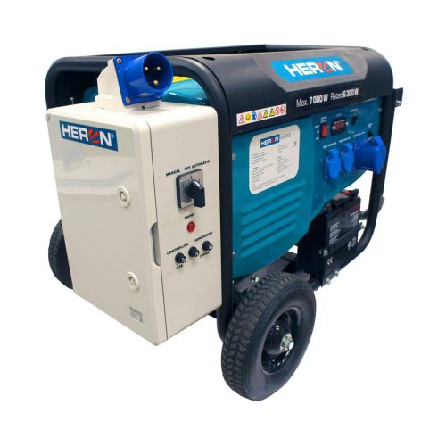 Heron benzinmotoros áramfejlesztő 421 White 6,8 kVA
