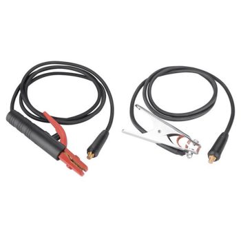   Extol hegesztő kábelpár, földelőkábel csipesszel+munkakábel elektródafogóval, 120A, 3m