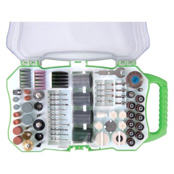   Extol Craft mini köszörű, csiszoló, polírozó készlet, 208 részes