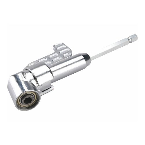 Extol Craft mágneses sarokcsavarozó adapter, hosszabbító szár BIT-ekhez, L-alakú (105°) 1/4"×140 