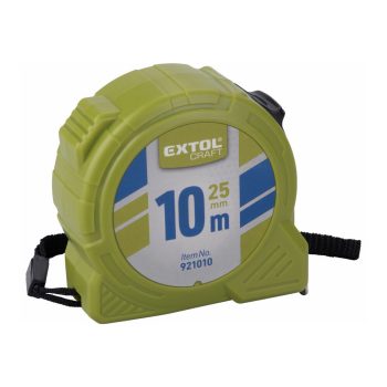 Extol Craft mérőszalag  1 stoppos 10m × 25mm