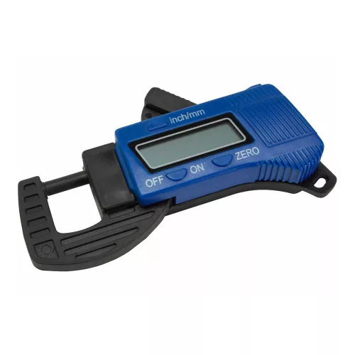 Extol Craft digitális mikrométer; 0,01×12,7mm, műanyag, pontosság ±0,1 mm