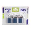 Extol Craft biztonsági réz lakat készlet 3db 38mm