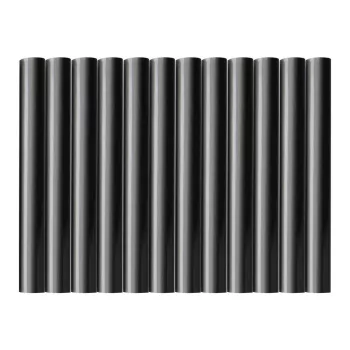   Extol Craft ragasztóstift készlet, fekete színű; 12db, 100×11mm, bliszteren