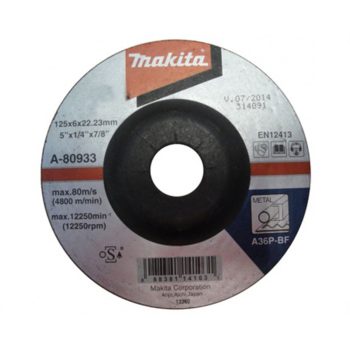 Makita csiszolótárcsa acél 125x6mm